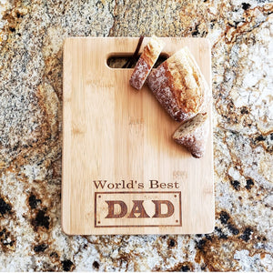 Cutting Board - World's Best Dad