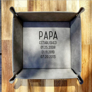 Personalized Valet Tray