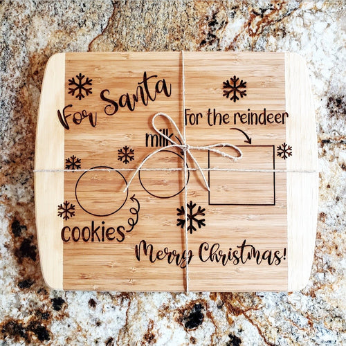 Cutting Board - Cookies For Santa